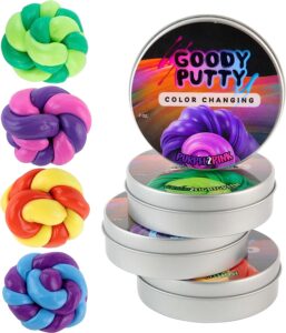 Cool Fidget Toys - Stress-Relieving Putty:
