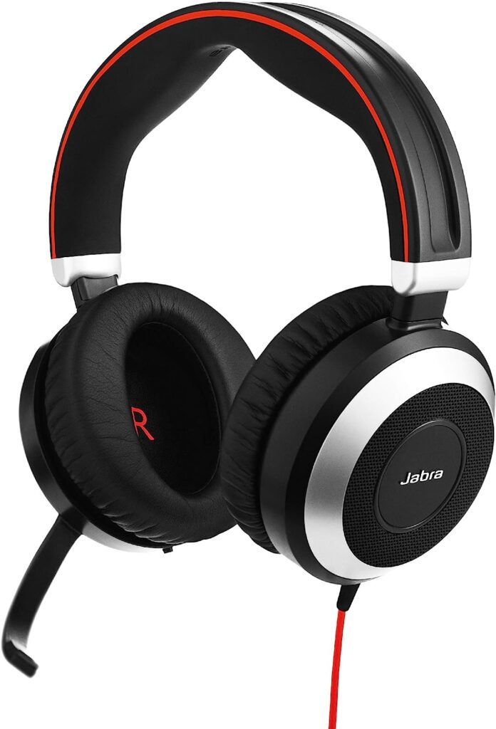 Perfect Headset for Conference Calls - Jabra Evolve 80 MS Teams Wired Headset
