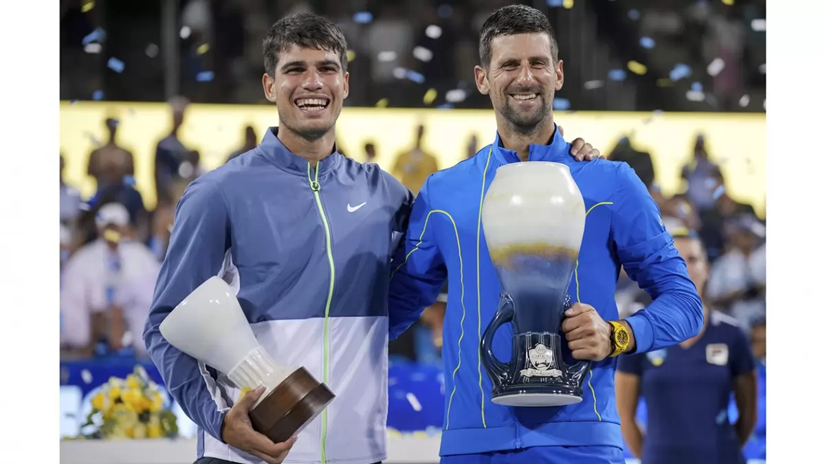 Read more about the article Djokovic Triumphs in Grueling Battle, Overcoming Alcaraz in Cincinnati