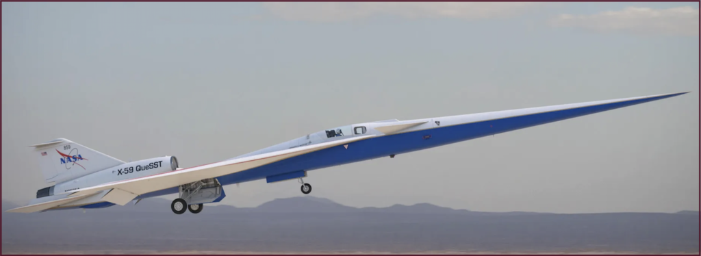 NASA X-59 Quiet Supersonic Jet